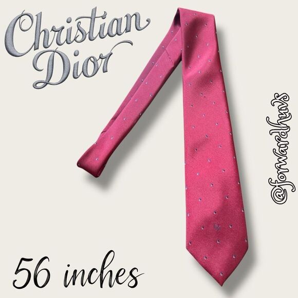 Christian Dior Necktie | 56 Inches Long | 2 15/16”Wide - Picture 1 of 12
